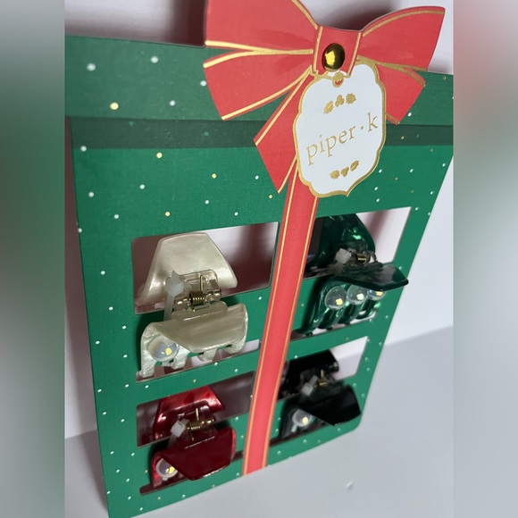 NWT ♥️ Piper K 4pc Hair Claw Clips - Picture 5 of 9